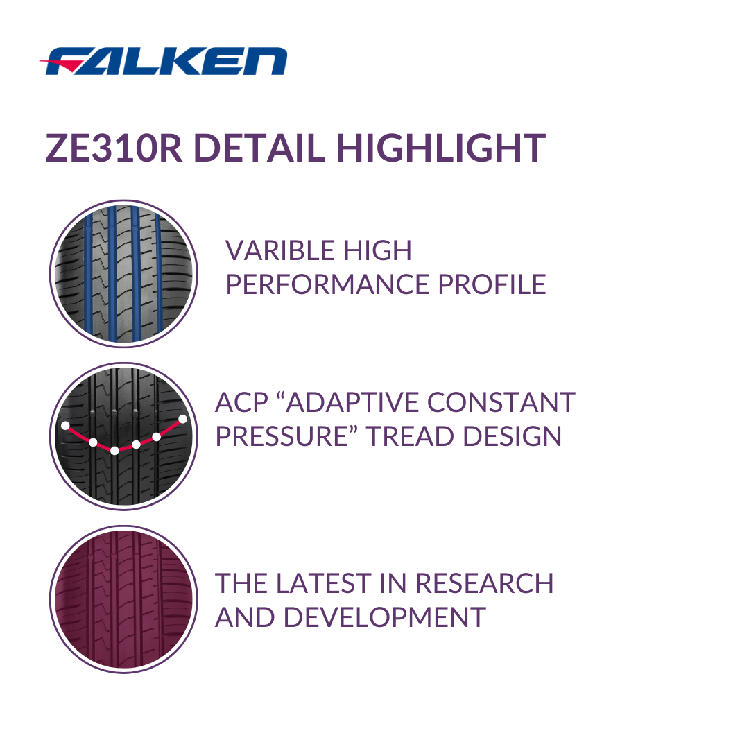 Falken Ziex ZE310R Ecorun 18" Tyre