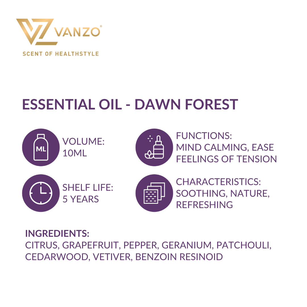 Vanzo Negative Ion Aroma Essential Oil