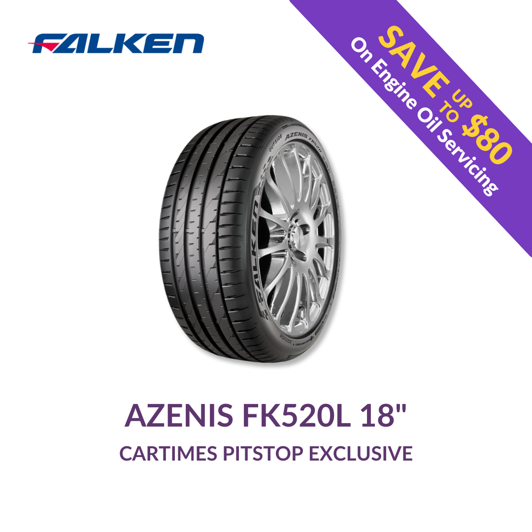 (CarTimes PitStop) Falken Azenis FK520L 18" Tyre