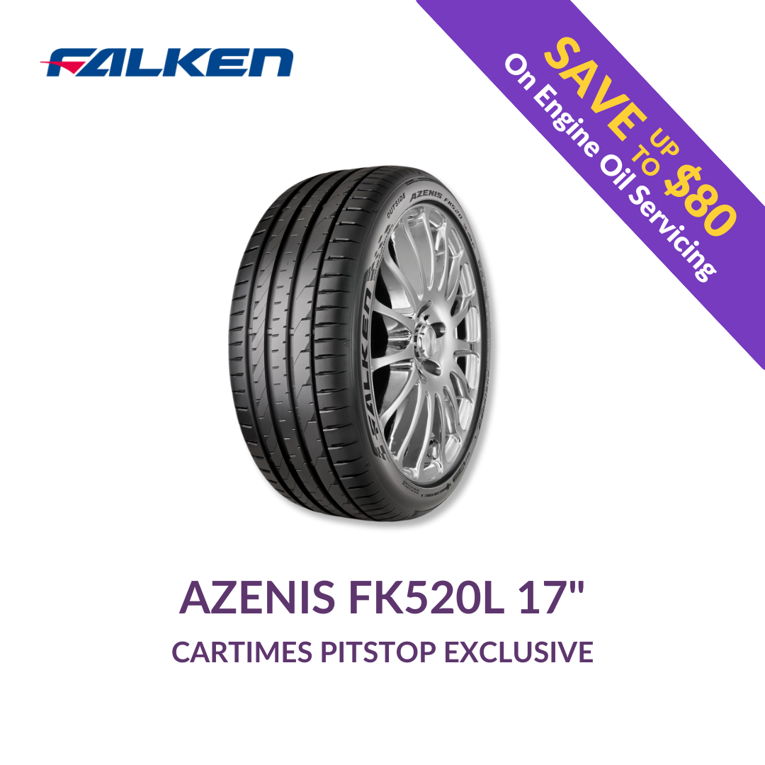 (CarTimes PitStop) Falken Azenis FK520L 17" Tyre