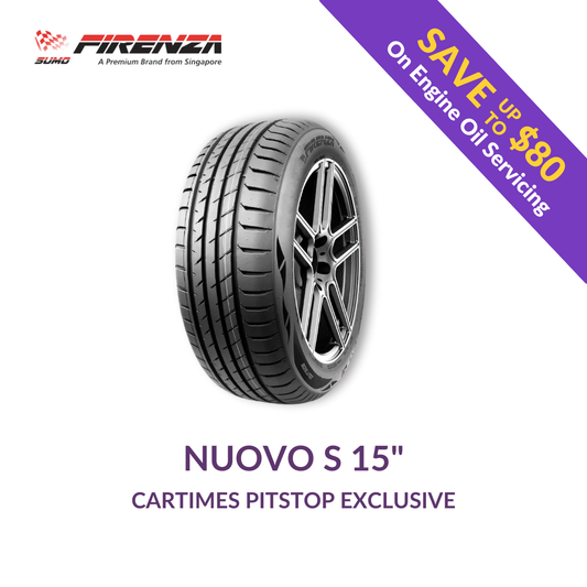 (CarTimes PitStop) Firenza Nuovo S 15" Tyre