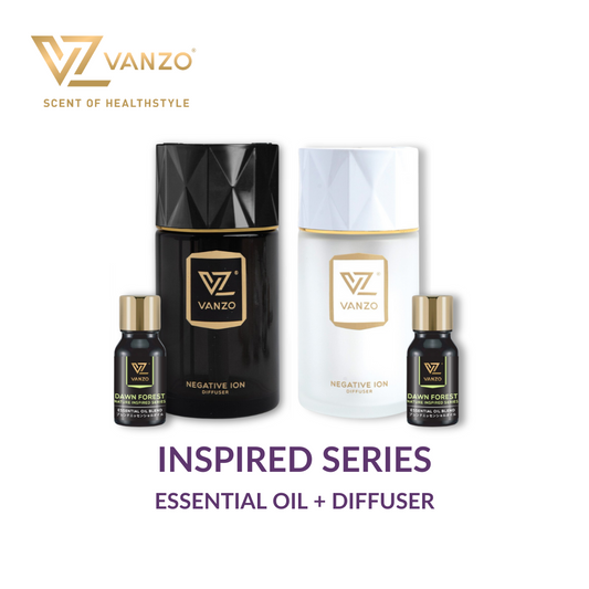 Vanzo Negative Ion Aroma Diffuser + 1 Essential Oil Set