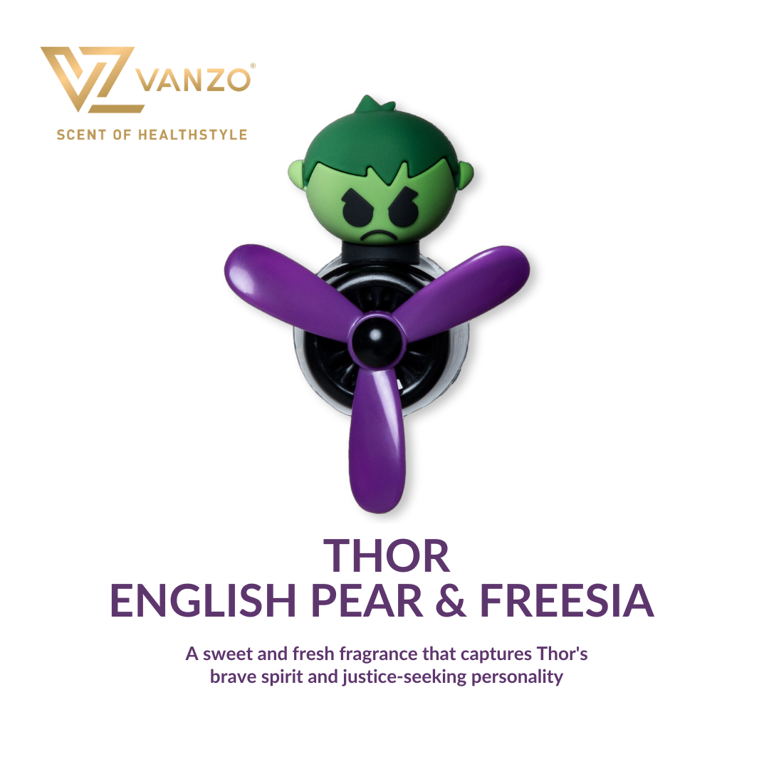 Vanzo Marvel Series Car Vent Perfume