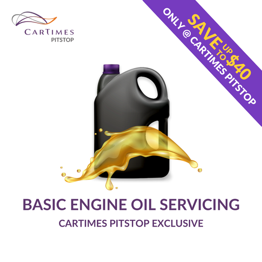 (CarTimes PitStop) Basic Servicing Engine Oil Servicing